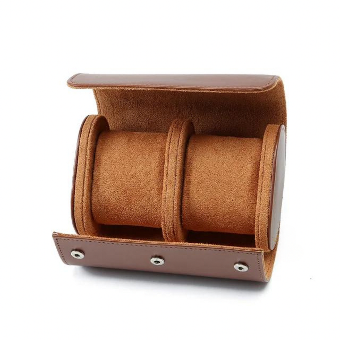 Luxury 2 Slot Roll | Brown Leather