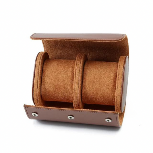Luxury 2 Slot Roll | Brown Leather