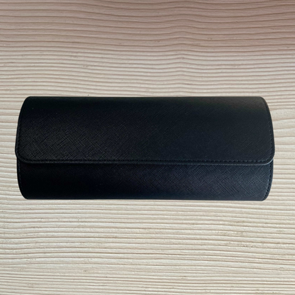 3 Piece Luxury Travel Pouch | Black